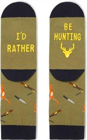 img 2 attached to Novelty Fishing, Bowling & Baseball Socks - Perfect Dad Gift For The Sports Lover!