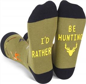 img 4 attached to Novelty Fishing, Bowling & Baseball Socks - Perfect Dad Gift For The Sports Lover!
