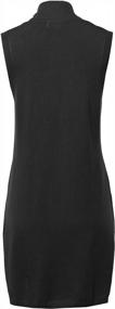 img 2 attached to A2Y Women'S Open Front Sleeveless Draped Side Pockets Vest Knit Sweater