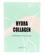 firm skin & reduce fine lines with lapcos collagen neck mask - hyaluronic acid & collagen hydragel (5 pack) логотип