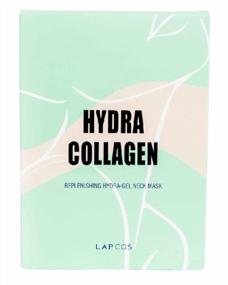 img 4 attached to Firm Skin & Reduce Fine Lines With LAPCOS Collagen Neck Mask - Hyaluronic Acid & Collagen Hydragel (5 Pack)