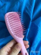 img 1 attached to TANGLE TEEZER massage brush The Wet Detangler Mini, for detangling hair, 15.5 cm review by Aneta Stpie ᠌