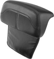 enhance your harley touring experience with tcmt razor chopped tour pack backrest 🏍️ pad - fits 2014-2022 road king, road glide, and tri glide models (style c) логотип