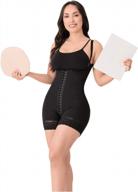 women's colombian slimming shapewear reducing and shaping bodysuit with lipo foam ab board logo