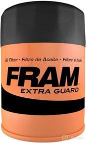 img 3 attached to 🔍 FRAM Extra Guard PH4967 Oil Filter | 10,000 Mile Change Interval | Spin-On Design | Black