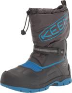 keen unisex-child snow troll insulated waterproof winter boot logo