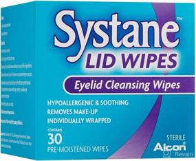img 2 attached to 🧴 Systane Lid Wipes 30 Ct: Gentle and Effective Eyelid Cleansing Solution