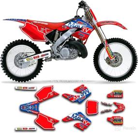 img 4 attached to Kungfu Graphics Custom Decal Kit For CR125 CR250 2000 2001