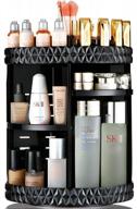 streamline your beauty routine with innsweet's large capacity rotating makeup organizer - 8 layers of organized bliss! logo