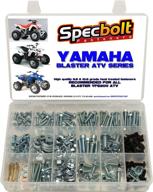 🔩 premium 250pc specbolt yamaha blaster bolt kit: oem spec fasteners for maintenance, restoration & atv quad yfs200 логотип