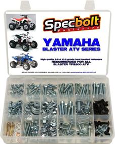 img 3 attached to 🔩 Premium 250pc Specbolt Yamaha Blaster Bolt Kit: OEM Spec Fasteners for Maintenance, Restoration & ATV Quad YFS200