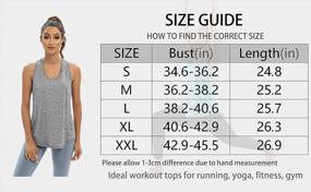 img 1 attached to Find Your Perfect Fit: Aeuui Workout Tank Tops For Women - Ideal For Yoga, Running & Gym Exercise