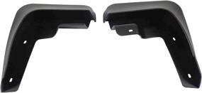 img 2 attached to 🚗 A-Premium Splash Guards Mud Flaps Mudguards Replacement for Lexus CT200h Base 2011-2017 Hatchback - Front and Rear 4-PC Set