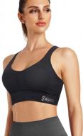 women's seamless racerback sports bra: comfort & support for yoga, running & more | traininggirl logo