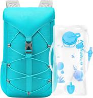 🎒 children's hydration backpack - water backpack with 1.5l hydration bladder | lightweight & insulated for festivals, raves, hiking, biking, climbing, running | 10l capacity логотип