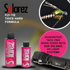img 1 attached to Thick Hard Formula Fly Tie Resin By SOLAREZ - Low Odor, Cures In Seconds With UV Light Systems, Tack-Free Guarantee! Eco-Friendly And Proudly Made In The USA.