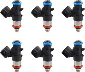 img 4 attached to 🔧 JDMON Fuel Injectors Replacement for Chrysler 200 300 Jeep Grand Cherokee Dodge Challenger Charger Durango Grand Caravan 2011-2017 Town Country 2011-2016 Wrangler 2012-2017 Ram 3.6L | Replaces 0280158233