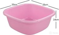 🚰 dynkona set of 4 colored wash basins - 12 quart dish pans and wash tubs logo