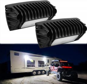 img 4 attached to Upgrade Your RV Lighting With Chelhead'S Low Current LED Porch Lights - Perfect For Trailers, Camper, And Utility Vehicles!