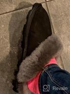 img 1 attached to Genuine Australian Sheepskin Women'S Slippers With Hard Soles - 100% Shearling Indoor/Outdoor Warm Fuzzy Wool Slippers By WaySoft review by Cathy Sharp