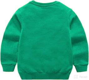 img 2 attached to DQCUTE Crewneck Sweatshirt Pullover Toddler Apparel & Accessories Baby Boys ... Clothing