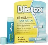 blistex simple sensitive moisturizer 0 15 personal care 标志