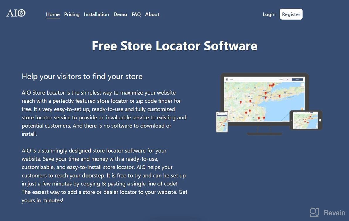 img 1 attached to AIO Store Locator review by Mark Cannon