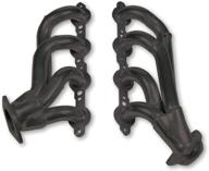 🔥 flowtech 91835flt shorty headers - premium black painted performance upgrade logo