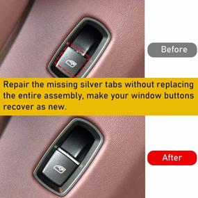 img 2 attached to Jaronx Power Window Switch Button Replacement - Passenger Side Compatible With Porsche Cayenne 2011-2018, Panamera 2011-2016, And Macan 2015-2022