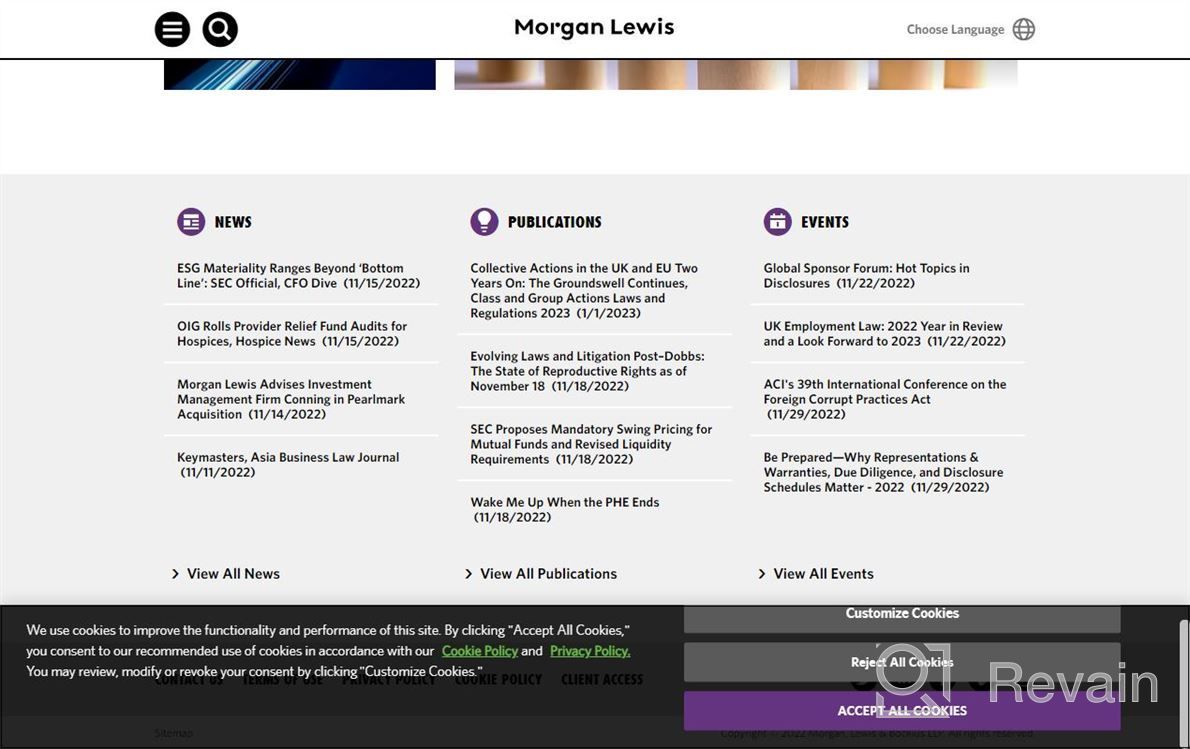 img 1 attached to Morgan, Lewis & Bockius LLP review by Keith Morris