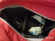 img 1 attached to ArcEnCiel Camera Insert Bag: Perfect Fit For All DSLR SLR Cameras - Black review by Tyler Spencer