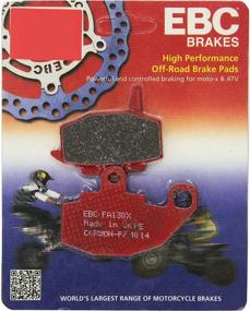 img 2 attached to EBC Brakes FA130X Disc Brake Pad Set for Enhanced Performance, in Sleek Black