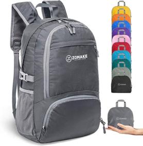 img 4 attached to 🎒 Zomake 30L Packable Hiking Backpack: Water Resistant & Lightweight Daypack for Travel