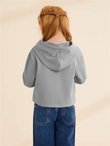 img 1 attached to Meilidress Fashion Pullover Sweatshirts for Girls' Clothing and Active-wear