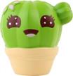 4.1 inch jumbo slow rising scented squishies cactus stress relief toy - kawaii collection gift random delivery logo