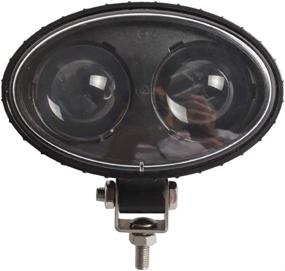 img 3 attached to Fuguang LED Forklift Safety Light 8W Red Spot Light Warehouse Safe Zone Warning Security Indicator Light DC10V-80V Wide Voltage Cree Chip (8W Square Spot Light