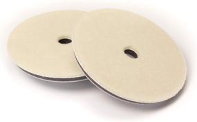 img 3 attached to Optipad PadKing Wool Aggressive - 2Pcs 6.5 Inch (165 mm) Cutting Pad Set: High-Quality Pads for Efficient Surface Restoration