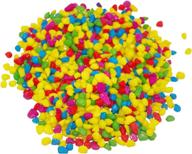 🐟 zyfhsgs 2.2lb fish tank rocks: decorative soil cover for aquariums, gardens, and terrarium plants logo