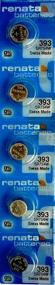 img 1 attached to ⌚ Renata 393 Watch Batteries (5 Pack) - Enhanced for SEO