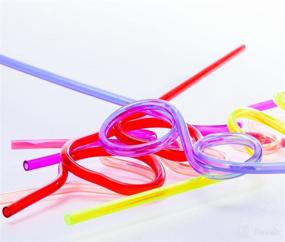 img 2 attached to 🥤 Crazy Straws - 50 Pcs - Funny Party Supplies - Twirly and Loop Straws - Tigerdoe Party Favors