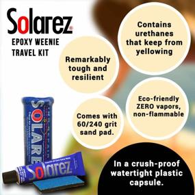 img 3 attached to Travel With Confidence: Fix Your Surfboard Anywhere With SOLAREZ UV Cure Epoxy Ding Repair Kit
