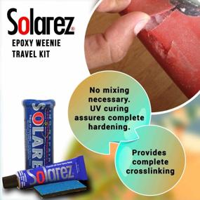 img 2 attached to Travel With Confidence: Fix Your Surfboard Anywhere With SOLAREZ UV Cure Epoxy Ding Repair Kit