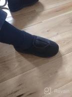 img 1 attached to Comfortable And Therapeutic: LongBay Men'S Memory Foam Diabetic Slippers With Plush Fleece For Arthritis, Edema, And Swollen Feet review by Daniel Ogbebor