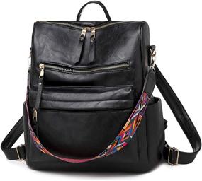 img 4 attached to Backpack Convertible Colorful Shoulder Handbags Women's Handbags & Wallets : Fashion Backpacks