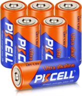 🔋 long-lasting power: 1.5v e90 lr1 mn9100 n-size alkaline batteries (6-pack) logo