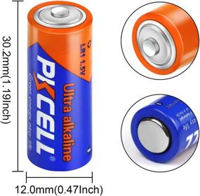 img 2 attached to 🔋 Long-Lasting Power: 1.5V E90 LR1 MN9100 N-Size Alkaline Batteries (6-Pack)
