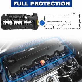 img 2 attached to BMW X6 Z4 M135I M140I M2 M235I M240I 135I 335I 535I 740I 740Li L6 3.0L Engine Valve Cover & Gasket Set Replacement