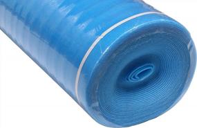 img 3 attached to Upgrade Your Flooring With AMERIQUE AMBLPD2M400 3-In-1 Foam Underlayment With Tape & Vapor Barrier - 1.5Mm Thick, 400 Sq. Ft Coverage, In Stunning Royal Blue!