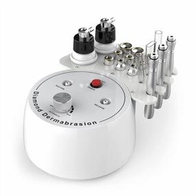 img 4 attached to 3-In-1 Professional Diamond Microdermabrasion Machine For Home Facial Peeling Skin Care - UNOISETION White