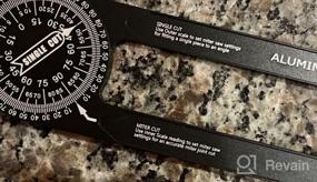 img 8 attached to Measure With Precision: Angle Finder Protractor, The Perfect Stocking Stuffer For Men This Christmas